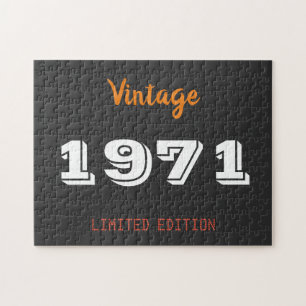 Vintage 1971 55e anniversaire Jigsaw Puzzle - Limi
