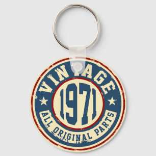 Vintage 1971 All Original Part Keychain