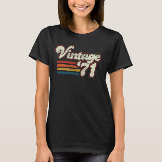 Vintage 1971 Birthday T-Shirt