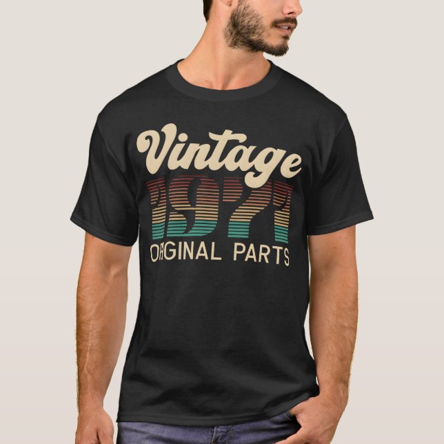Vintage 1971 Original retro T-Shirt (Front)