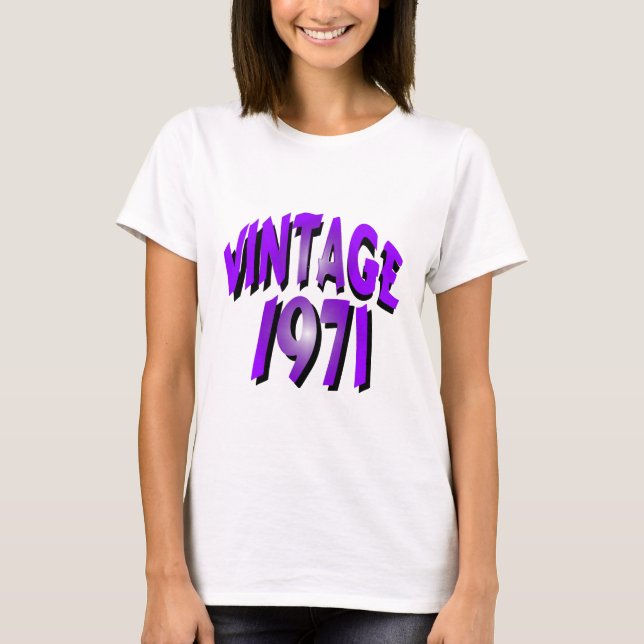 Vintage 1971 T-Shirt (Front)