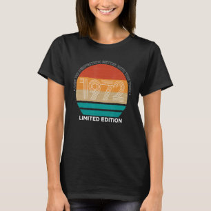 Vintage 1972 50th Birthday Party T-Shirt