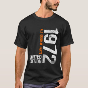 Vintage 1972 54th Birthday Gifts Men Women 54 T-Shirt