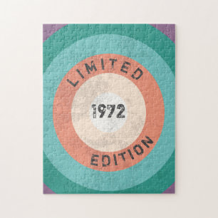 Vintage 1972 limited edition 50th Birthday Jigsaw Puzzle