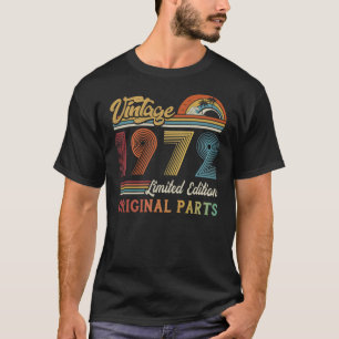 Vintage 1972 Limited Edition Original Parts T-Shirt