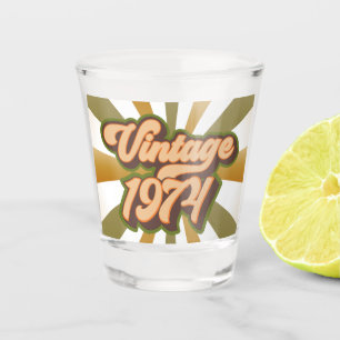 Vintage 1974 Shot Glass