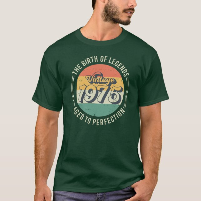 Vintage 1975 funny gift T-Shirt (Front)