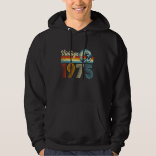 Vintage 1975 Made In 1975 50th Birthday Gifts 50 Y Hoodie