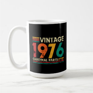 Vintage 1976 50th Birthday Coffee Mug