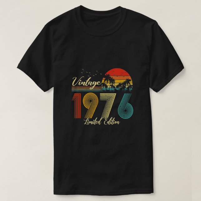 Vintage 1976 Limited Edition T-Shirt (Design Front)