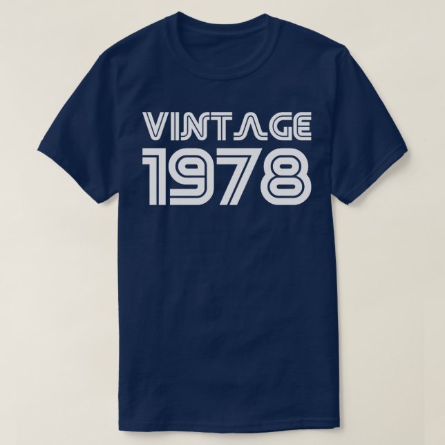 Vintage 1978 1 T-Shirt (Design Front)