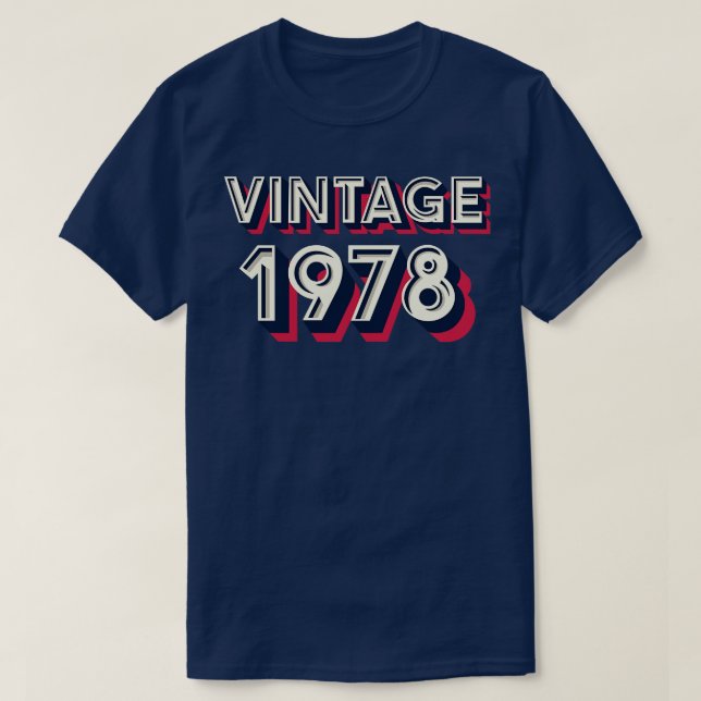 Vintage 1978 2 T-Shirt (Design Front)