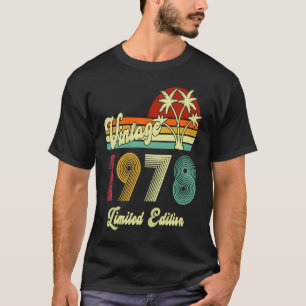 Vintage 1978  45 Year Old  45th Birthday T-Shirt