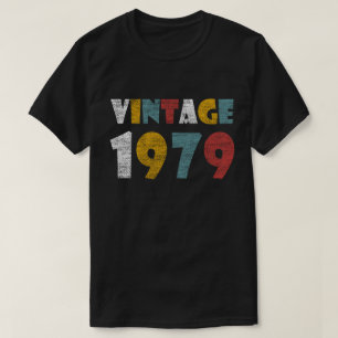 Vintage 1979 40 Years Old Cool Birthday Gifts T-Shirt