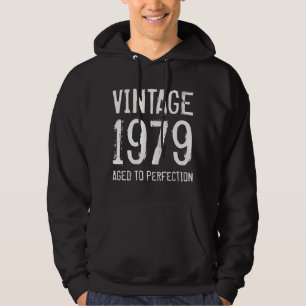 Vintage 1979 Aged to Perfection, birthday tshirts