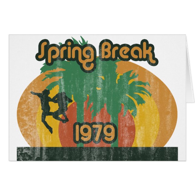 Vintage 1979 Spring Break (Front Horizontal)