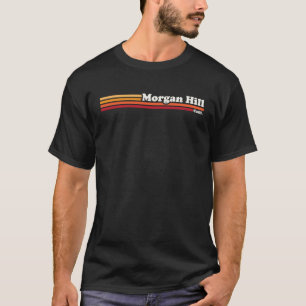 Vintage 1980s Graphic Style Morgan Hill California T-Shirt