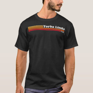 Vintage 1980s Graphic Style Yorba Linda California T-Shirt