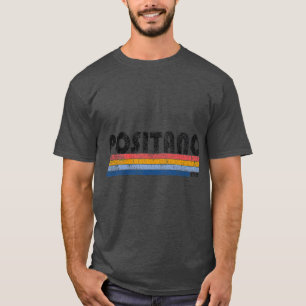 Vintage 1980s Style Positano Italy T-Shirt