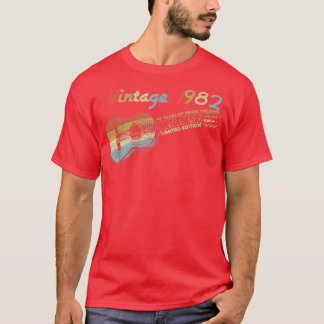 Vintage 1982 Limited Edition 40 years of being awe T-Shirt