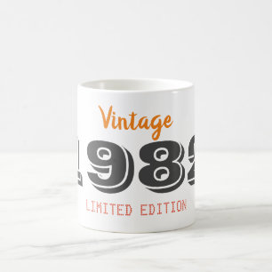 Vintage 1982 Limited Edition Coffee Mug – 43rd
