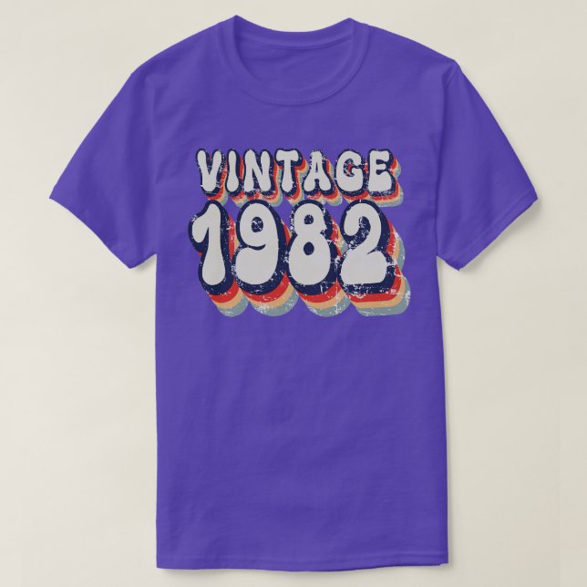 Vintage 1982 T-Shirt (Design Front)