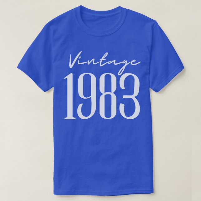 Vintage 1983 11 T-Shirt (Design Front)