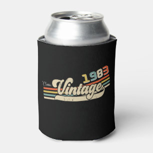 Vintage 1983, 40th Birthday  Can Cooler