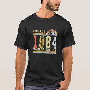 Vintage 1984 Limited Edition Gifts 38Nd Birthday T-Shirt