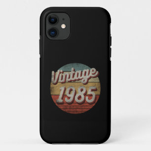 VINTAGE 1985 MEN WOMEN BIRTHDAY GIFT iPhone 11 CASE