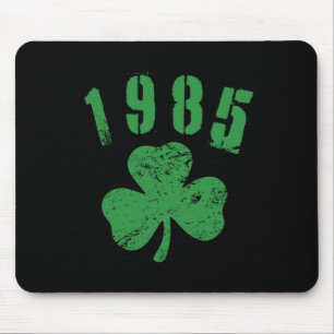 Vintage 1985 Shamrock Irish 40th Birthday St. Patr Mouse Pad