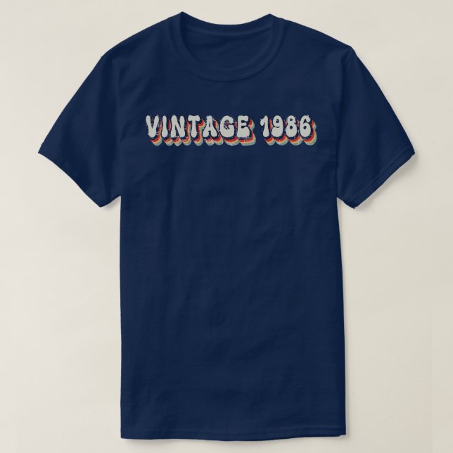 Vintage 1986 2 T-Shirt (Design Front)