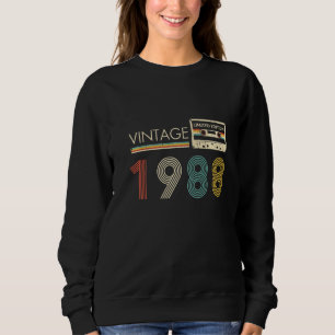 Vintage 1988 Cassette Sweatshirt