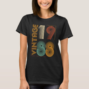 Vintage 1988 Retro Birthday T-Shirt