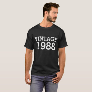 Vintage 1988 Shirt -30th Birthday Shirt