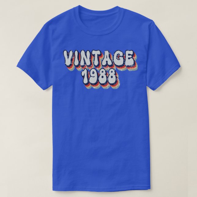 Vintage 1988 T-Shirt (Design Front)