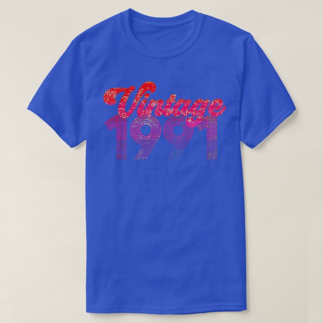 Vintage 1991 2 T-Shirt (Design Front)