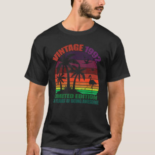 Vintage 1992, 30th Birthday, For Men & Women, 30 Y T-Shirt