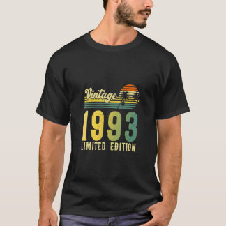 Vintage 1993   cute Birthday graphic T-Shirt