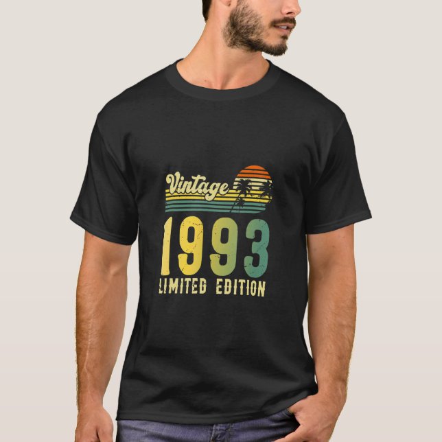 Vintage 1993   cute Birthday graphic T-Shirt (Front)