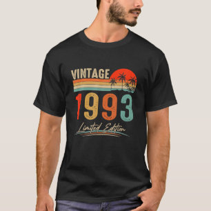 Vintage 1993 Limited Edition 30th Birthday 30 Year T-Shirt
