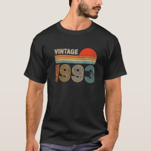 Vintage 1993 Made In 1993 30th Birthday  30 Year O T-Shirt