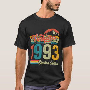 Vintage 1993 Retro Mens 30th Birthday T-Shirt