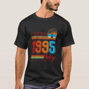 Vintage 1995 Retro 27th Birthday 27 Year Old T-Shirt