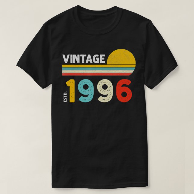 Vintage 1996  T-Shirt (Design Front)