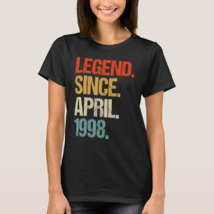 vintage 1998 25th birthday retro 25 years old 1 T-Shirt