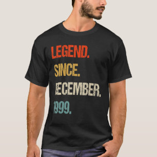 vintage 1999 24th birthday retro 24 years old T-Shirt