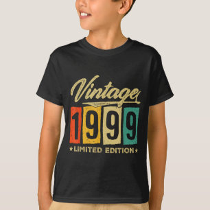 Vintage 1999 Limited Edition 27 Years Old 27th Bir T-Shirt