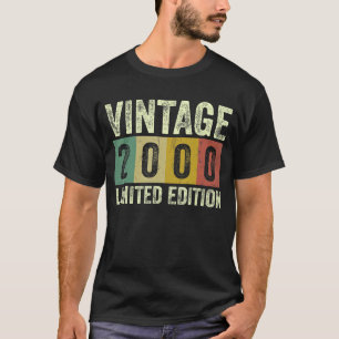 Vintage 2000 22 Years Old 22nd Birthday T-Shirt