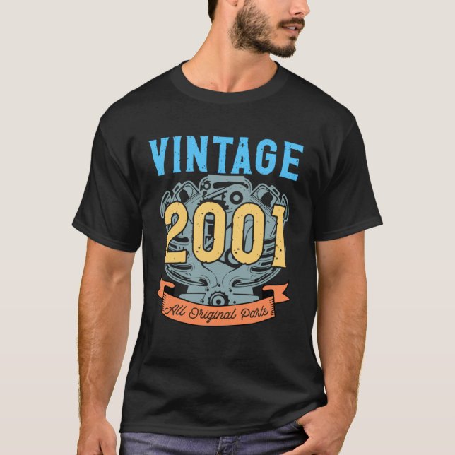 Vintage 2001 All Original Parts T-Shirt (Front)